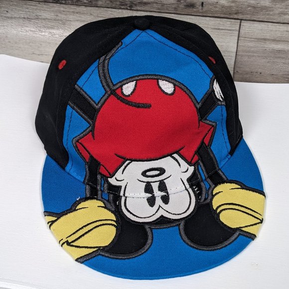 Disney*‎ 2013 Mickey Mouse 100% Cotton Snapback Cap/Hat~ Adult Size (Unisex) - Picture 7 of 11